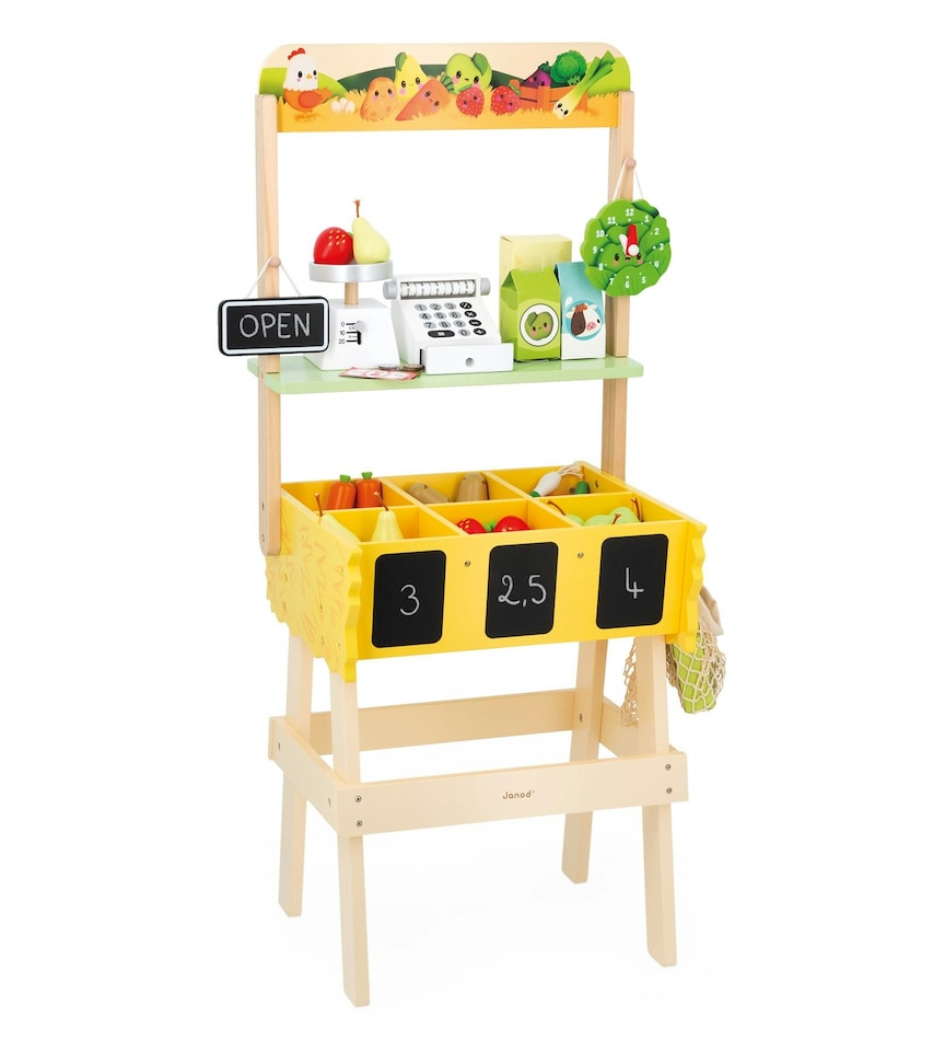 image 1 of Janod Play Farm Market