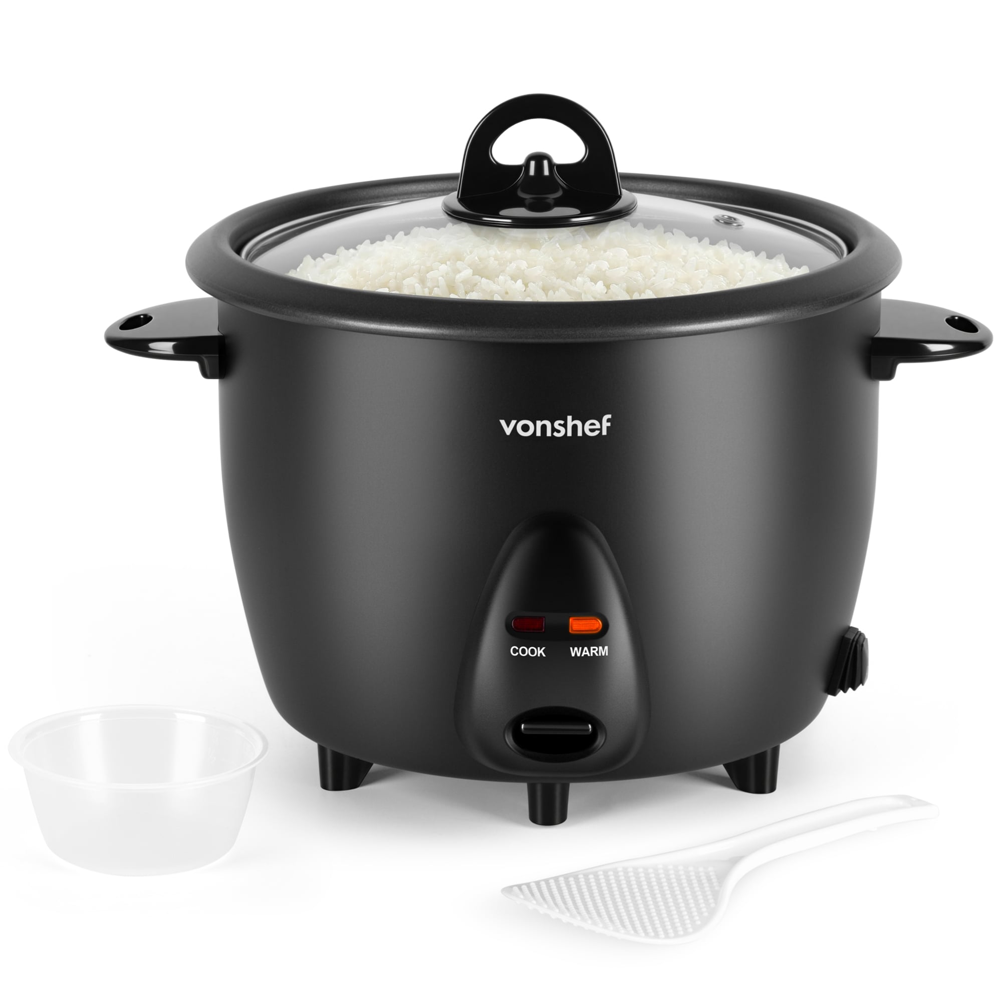 Vonshef Rice Cooker Electric 1.8L with Keep Warm Function