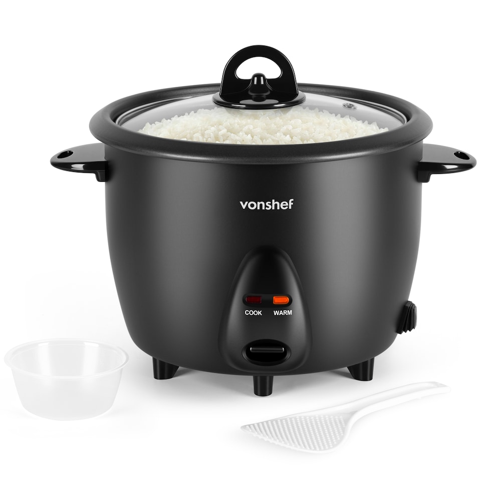 image 1 of Vonshef Rice Cooker Electric 1.8L with Keep Warm Function
