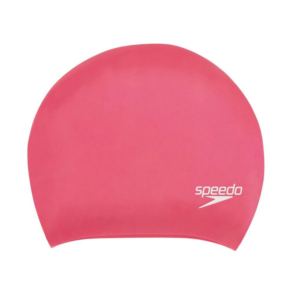 Speedo Unisex Adult Long Hair Swimming Cap - Pink - One Size