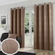 image 1 of Goodwood Bronze Curtains 46 x 54 inch (117 x 137 cm) Room Darkening Eyelet Thermal Noise Reducing Curtains for Bedroom and Living Room