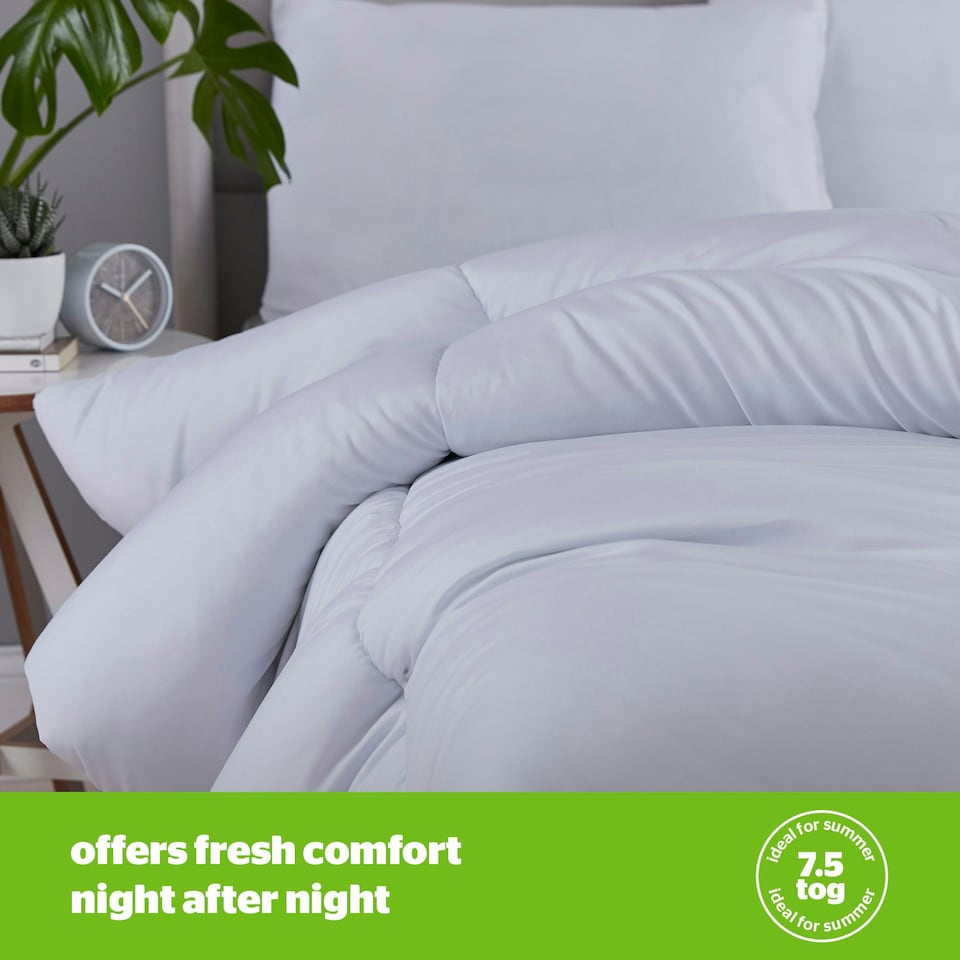 image 1 of Silentnight Anti-Allergy Duvet, 7.5 Tog, Spring Lightweight, King