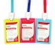 image 2 of Pack of 12 Assorted Colour Name Badge Holders - 54x90mm