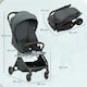 image 7 of AIYAPLAY Baby Stroller with Adjustable Seat, Travel Pushchair, Dark Grey Grey | Dark Grey