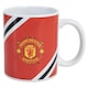 image 1 of Manchester United FC Core Stripe Mug - Red/Black/White - One Size (UTTA12740)