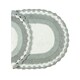 image 4 of Lauren Reversible Crochet Bath Mat - Grey