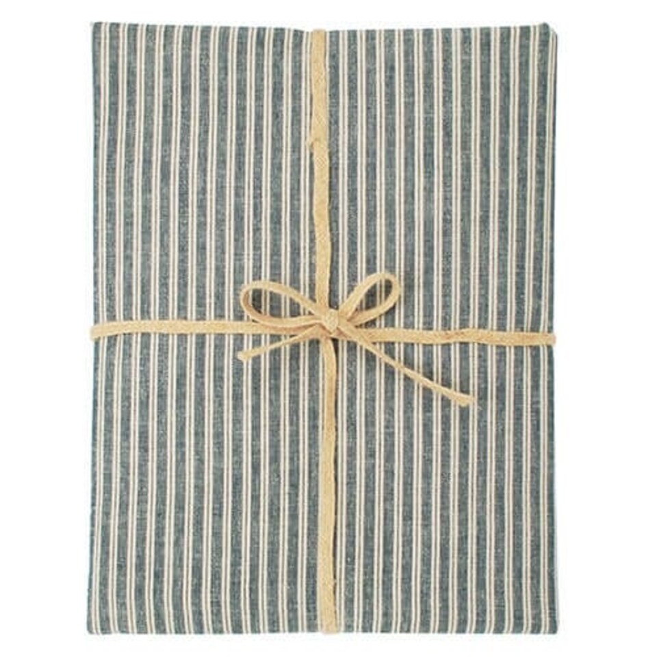 image 1 of Walton & Co Hampton Stripe Tablecloth 130x230cm