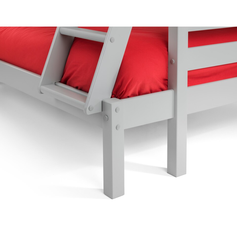 image 1 of Merlin 90cm Single Grey Triple Sleeper Bunk Bed