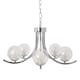 image 9 of Jimena 5 Light Polished Chrome Pendant Ceiling Light