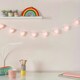 image 2 of ValueLights Pink String Light and LED .64W Bulb