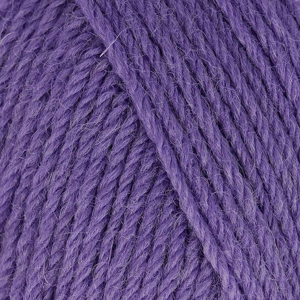 King Cole Purple Merino Blend 4 Ply Yarn (Value Pack 12 x 50g Balls) For Crochet, Knitting - 180m per ball