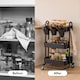 image 4 of Vonhaus Storage Trolley 3 Tier Bathroom & Kitchen Storage