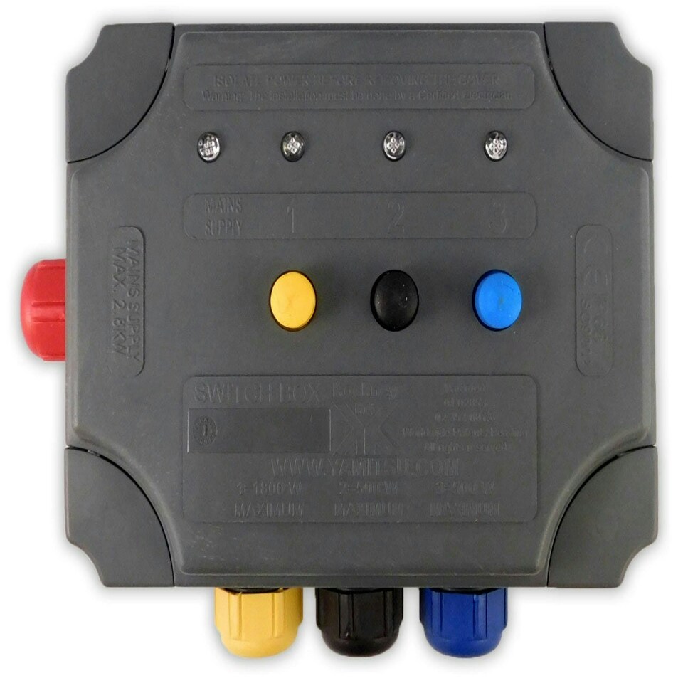 image 1 of Kockney Koi 3-Way Weatherproof Switch Box