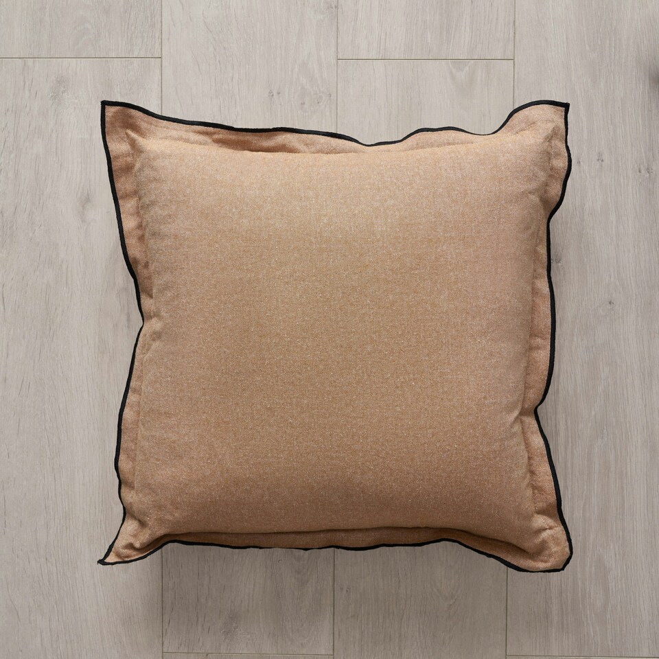 image 1 of BHS Pierre Cushion, Natural Cream | Natural