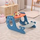 image 6 of COSTWAY 4 in 1 Convertible Kids Activity Table Toddler Easel w/Whiteboard