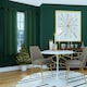 image 4 of Forest Green Blackout Curtains - Dark Thermal Eyelet - 46 x 72 Drop - 2 Panel Green