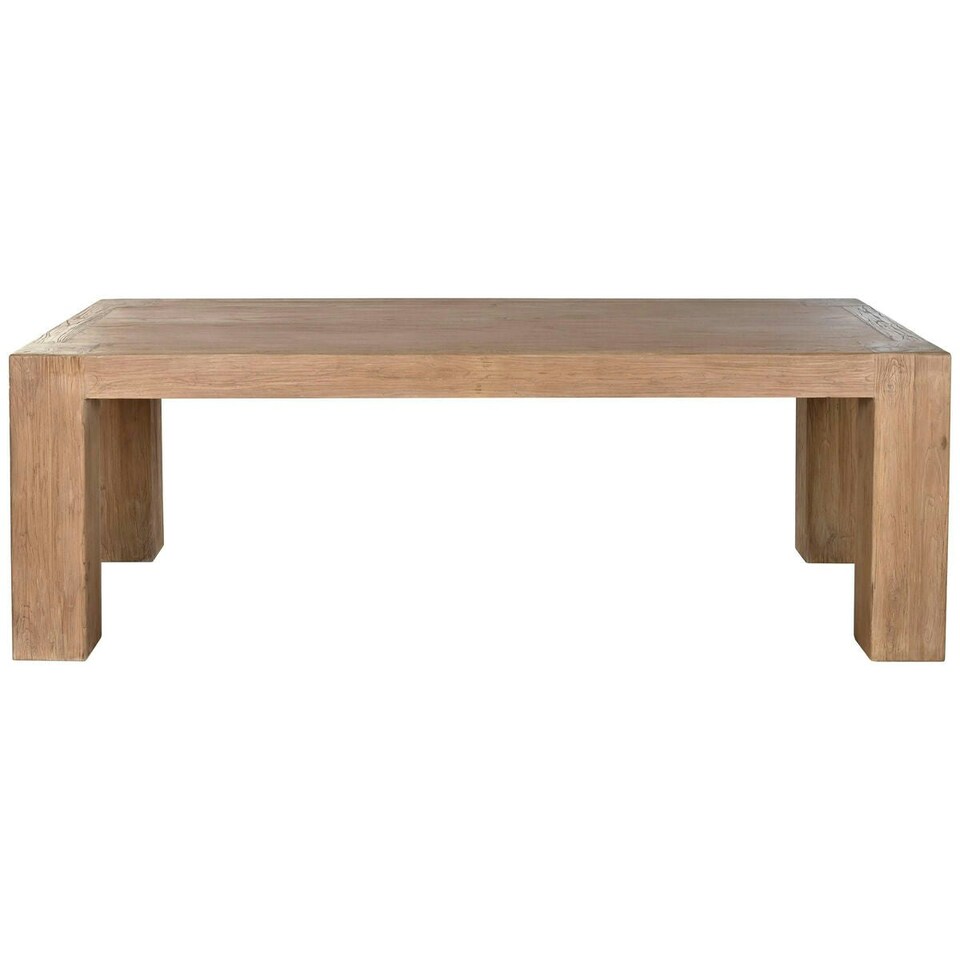 image 1 of Dining Table Home ESPRIT Natural Elm wood 220 x 100 x 76 cm N/A