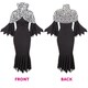 image 5 of Evil Dog Lady Costume With Shaggy Wig & Cape Black | 2XL