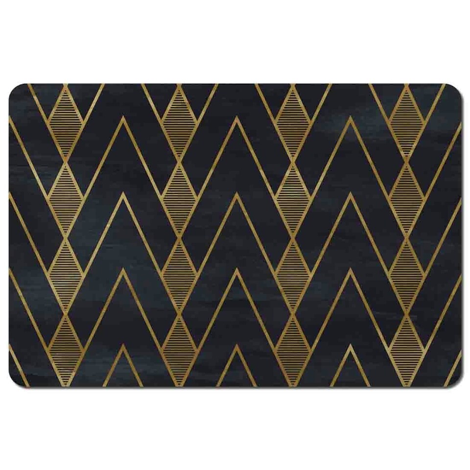 Gold Geometreic Lines (Placemat)