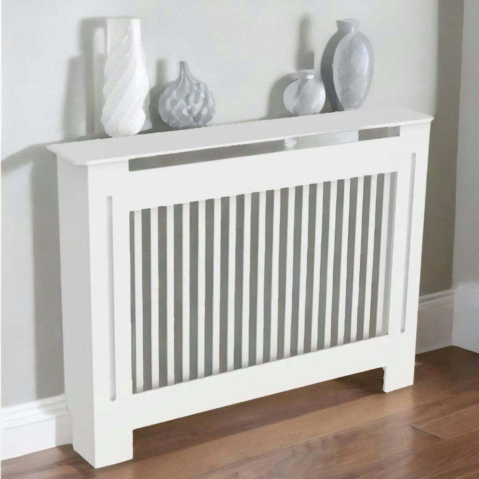 image 1 of Modern Radiator Cover With Shelf Hallway Furniture Tall