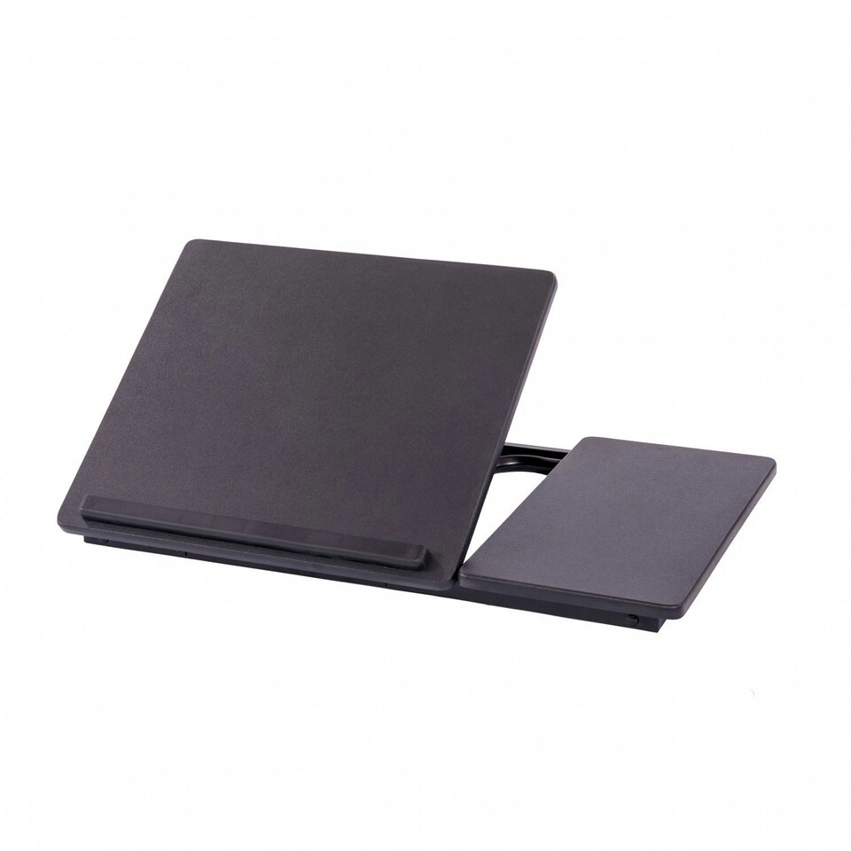 image 1 of Oypla Black Portable Folding Laptop Notebook Tablet Computer Table Desk Stand Black