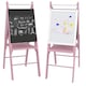 image 1 of AIYAPLAY Three-in-One Easel for Kids, with Paper Roll, Adjustable Height - Pink 
