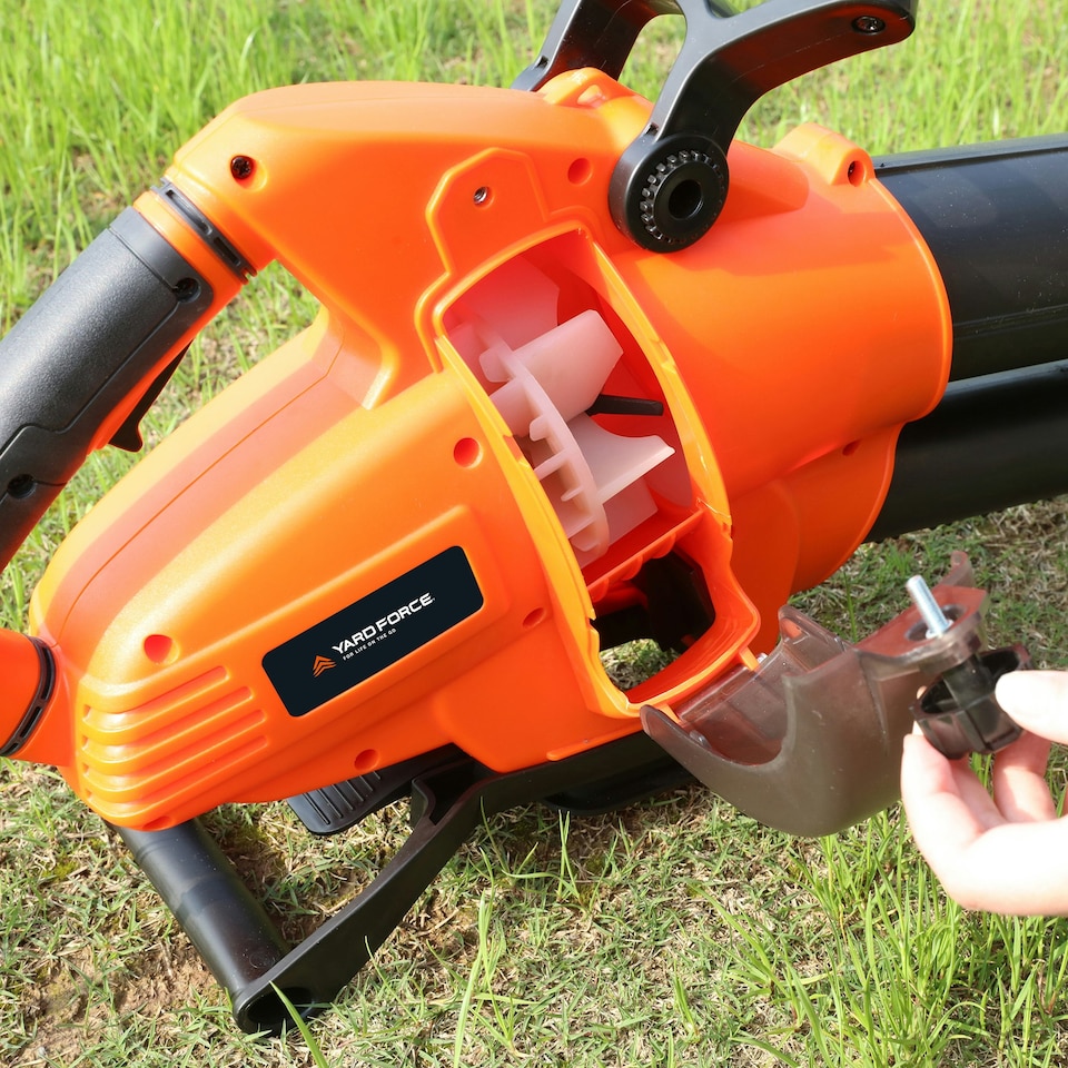image 1 of Yard Force 3-in-1 3000W Electric Corded Blower Vac and Mulcher, 35L Capacity, 100-300 km/h Air Speed