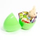 image 3 of Green Extra Large Jumbo Plastic Refillable Easter Egg