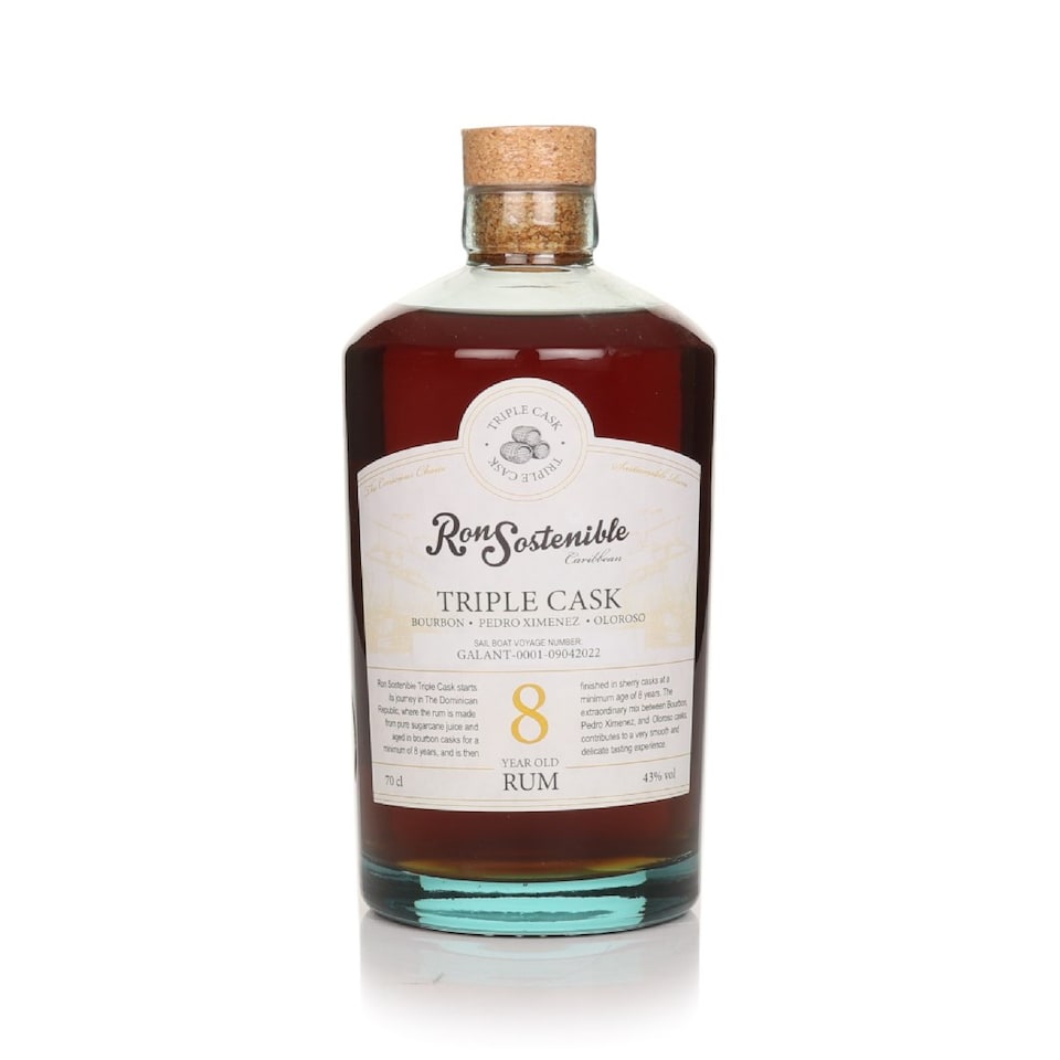 image 1 of Ron Sostenible Triple Cask 8 Year Old