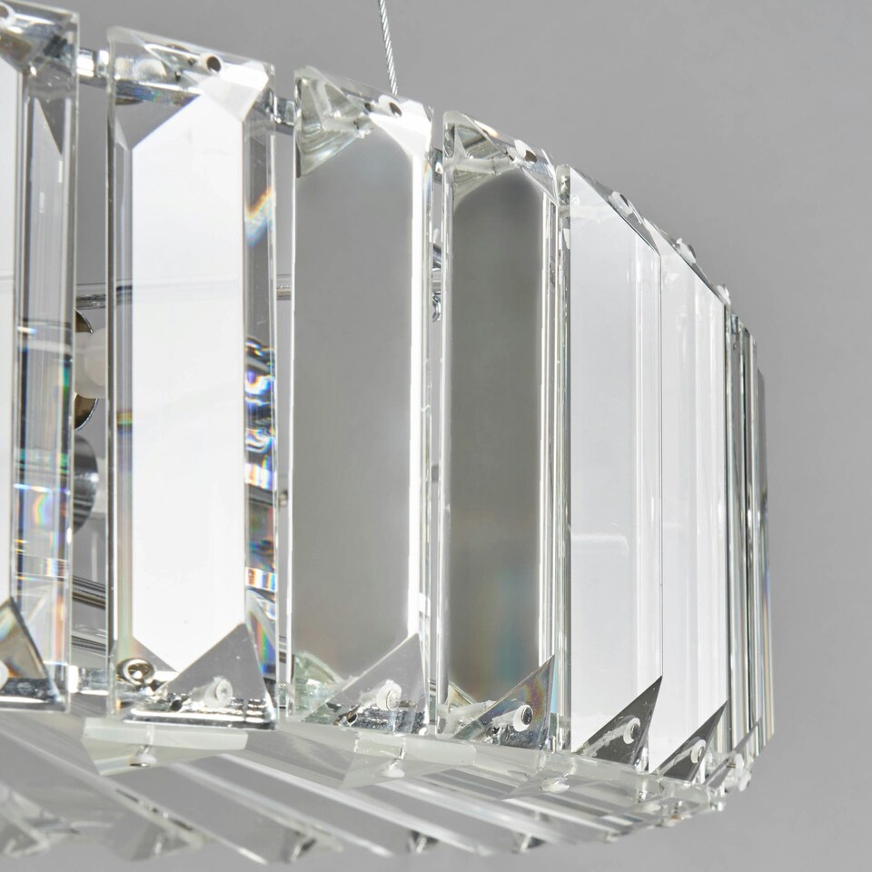 image 1 of BHS Renee Crystal Pendant, Chrome