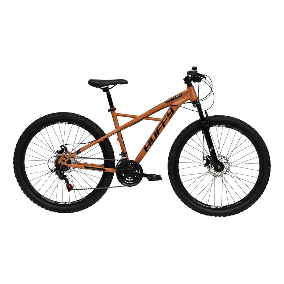 image 1 of HUFFY Korros 27.5-Inch 21-Speed Bronze Hardtail Mountain Bike (26722W)