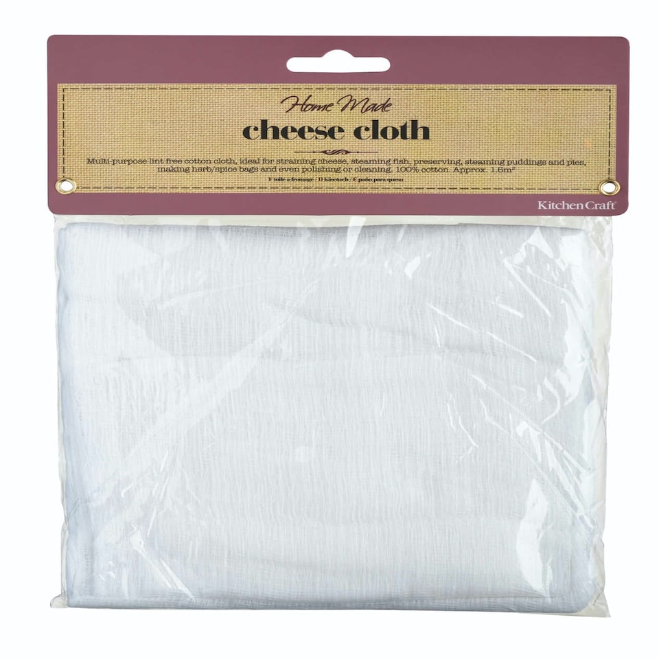 image 1 of KitchenCraft Cheese Cloth White Cotton