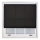 image 3 of 165cm Wide Daylight Roller Blind 165cm Drop | Black | Black