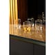 image 7 of Mikasa Tumbler Glasses Set Clear Ridged Crystal 380ml Set of 4