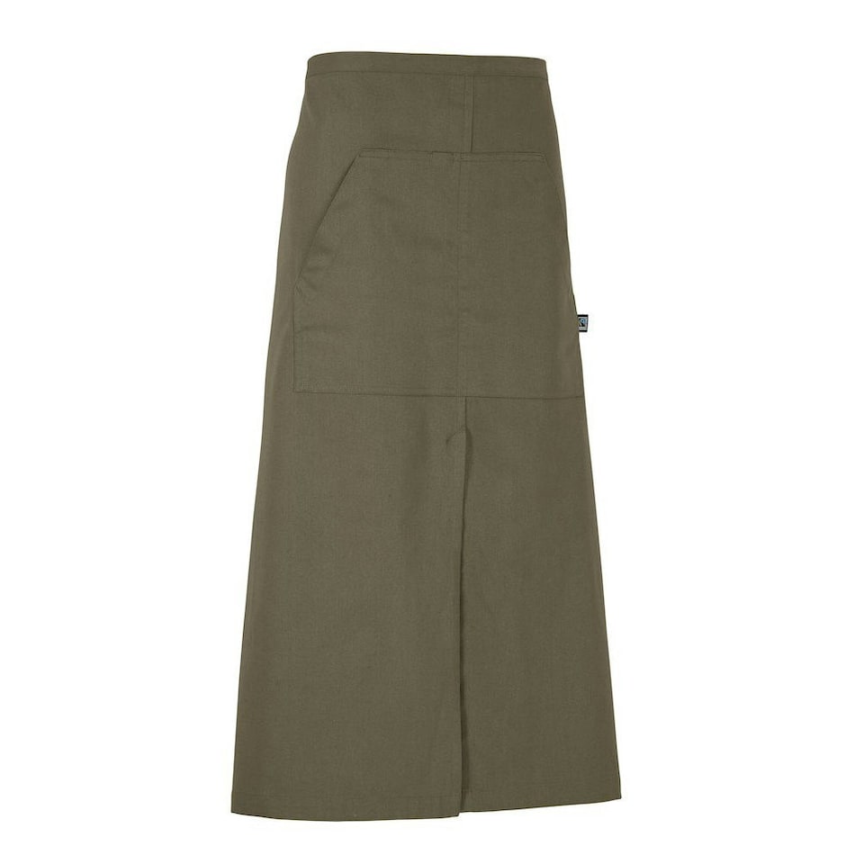 image 1 of Cottover Unisex Adult Apron - Dark Olive - One Size Brown