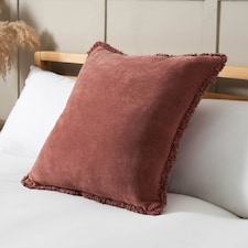 BHS Camille Cushion | Red | Rose | One Size | 1