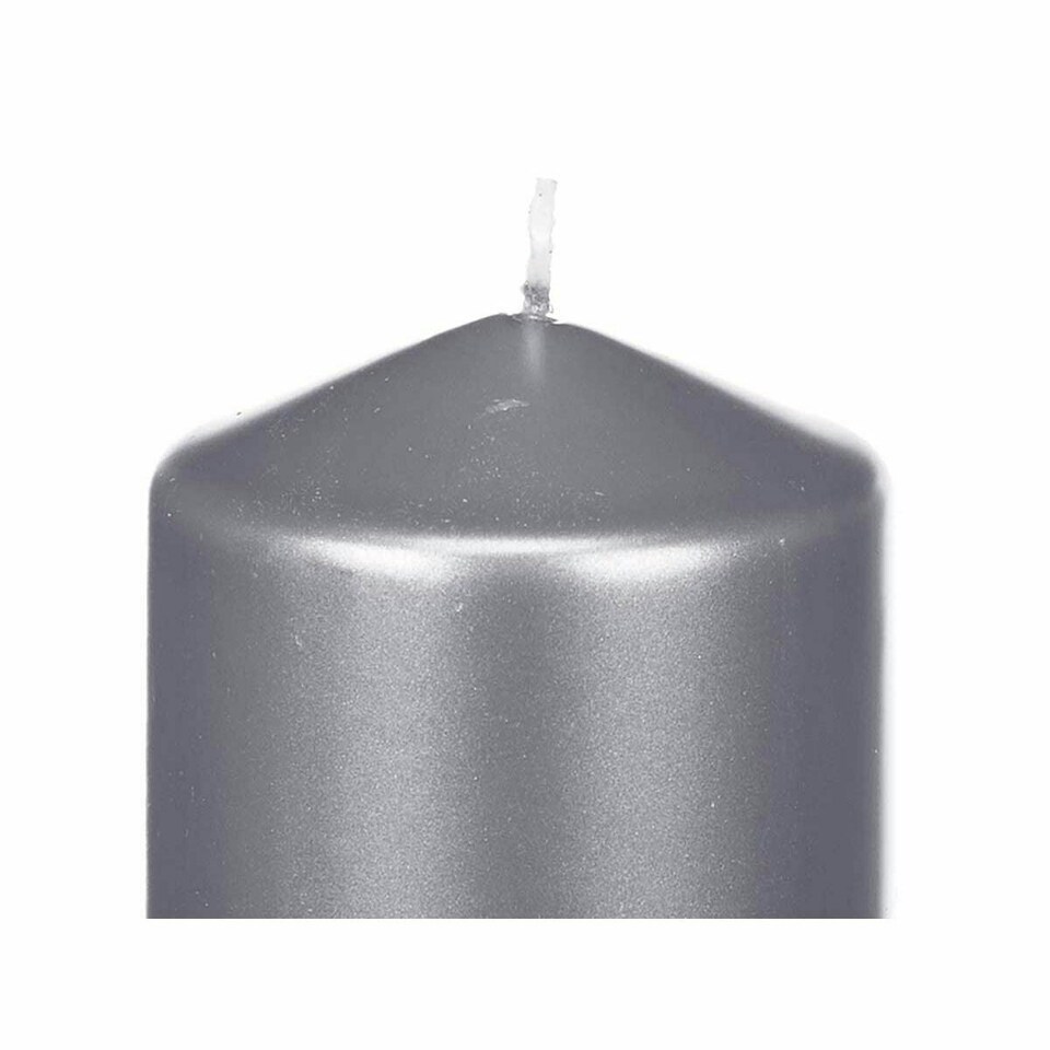 image 1 of Candle Acorde 92537 Silver 7 x 13 x 7 cm (24 Units) N/A
