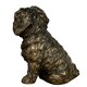 image 4 of Shih Tzu Figurine Leonardo Reflections Bronzed. Gift Boxed