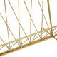 image 4 of Avento Gold Finish Magazine Rack