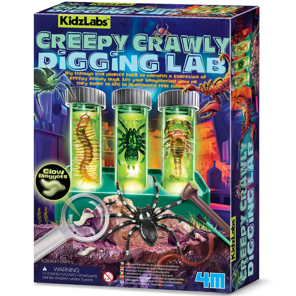 image 1 of Kidzlabs - Creepy Crawly Digging Lab