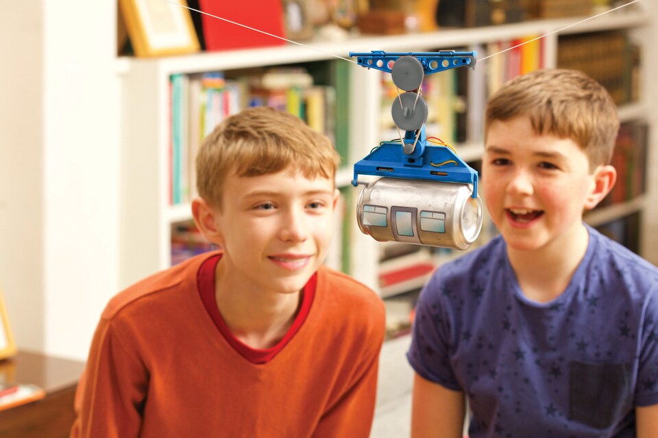 image 1 of KidzRobotix - Tin Can Cable Car
