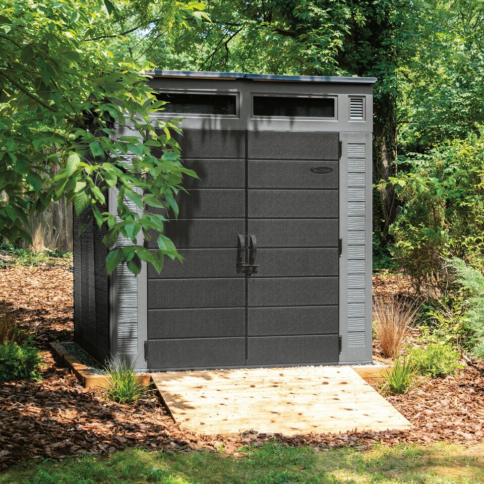 image 1 of Suncast Moda Modernist Shed 7x7 | Grey