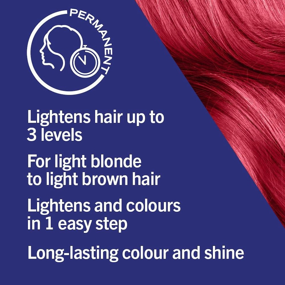 image 1 of Schwarzkopf LIVE Colour + Lift Permanent Hair Dye Deep Coral L77 N/A