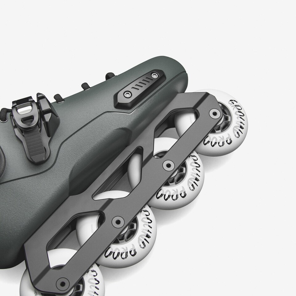 image 1 of Decathlon Inline skating FREESKATE Hardboot adult MF S 500