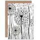 image 1 of Mothers Day Card Folk Allium Flowers Floral Mum Card