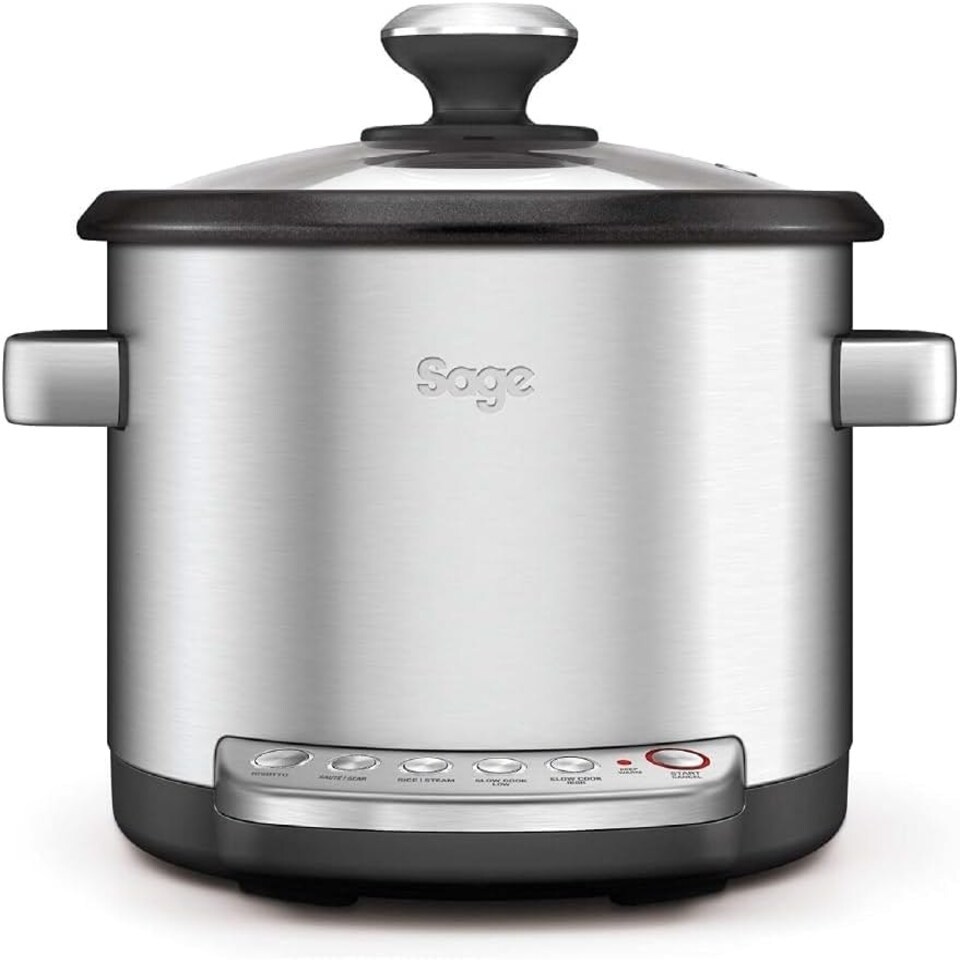 image 1 of The Sage Risotto Plus Multi Cooker, Brushed Stainless Steel, BRC600UK, Silver