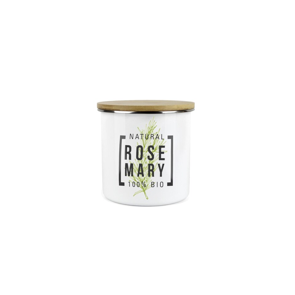 image 1 of Green Label Herbs Storage Canister - Rosemary