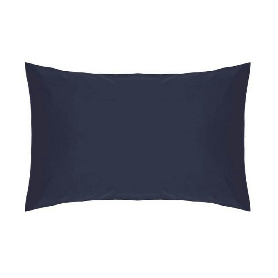 Belledorm Easycare Percale Housewife Pillowcase - Navy - One Size