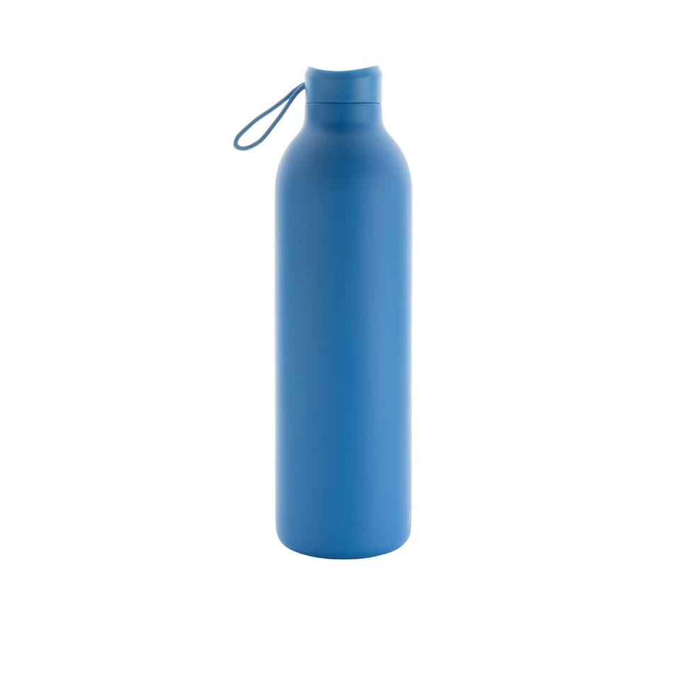 image 1 of Avira Avior Recycled Stainless Steel 1L Water Bottle - Blue - One Size Blue | One Size