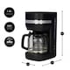 image 8 of Hamilton Beach 1.7L Kettle, 2 Slot Toaster, Coffee Machine & 20L, 700W Microwave Set - Ella Collection - Black